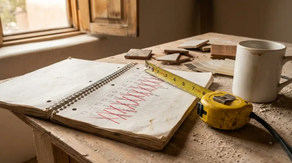 Errores habituales en reforma integral: presupuesto insuficiente y falta de planificación